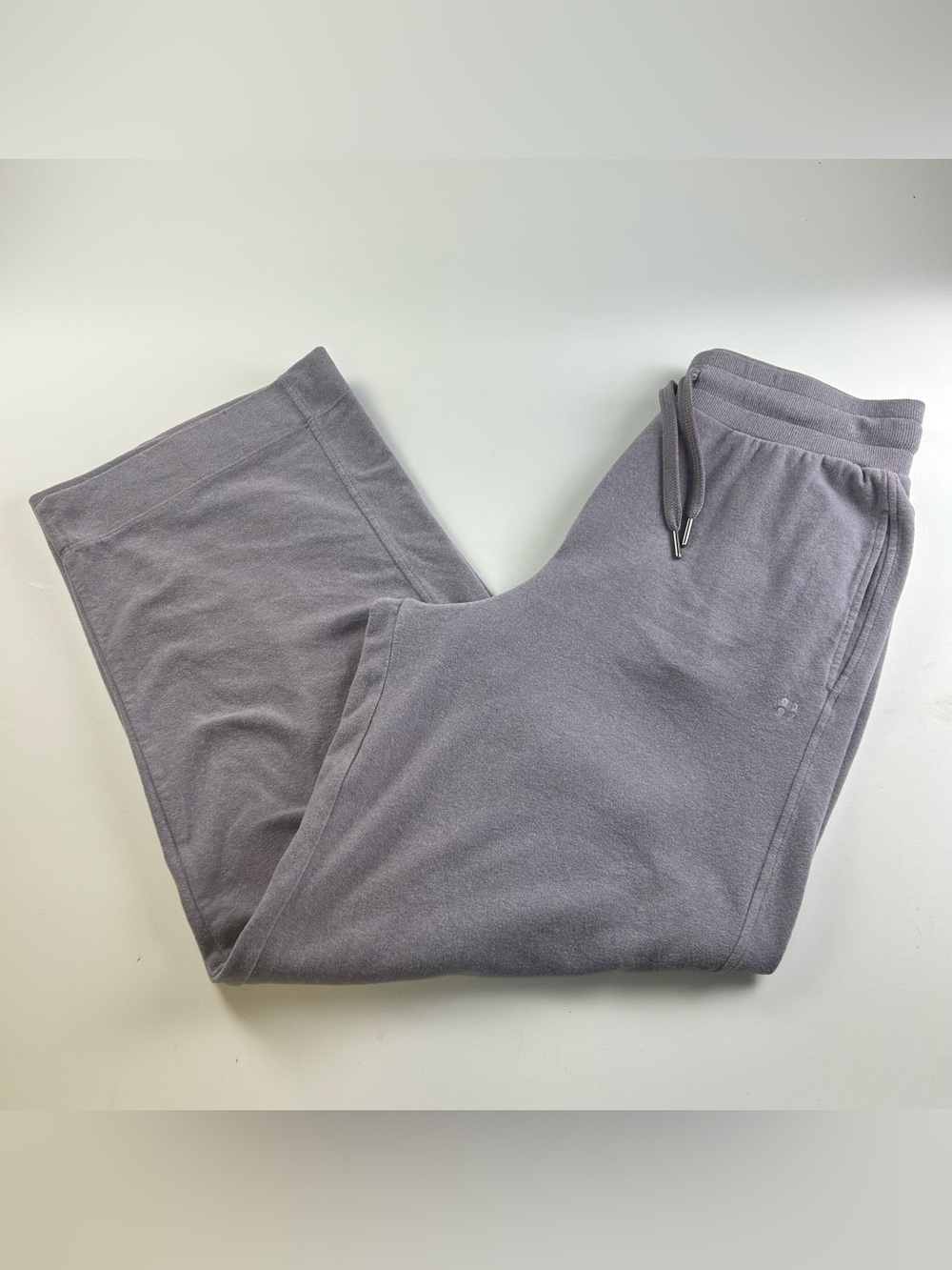 Sweaty Betty WMNS SZ 8 Lavender Straight Leg Purple Lounge Comfy Athletic Pants